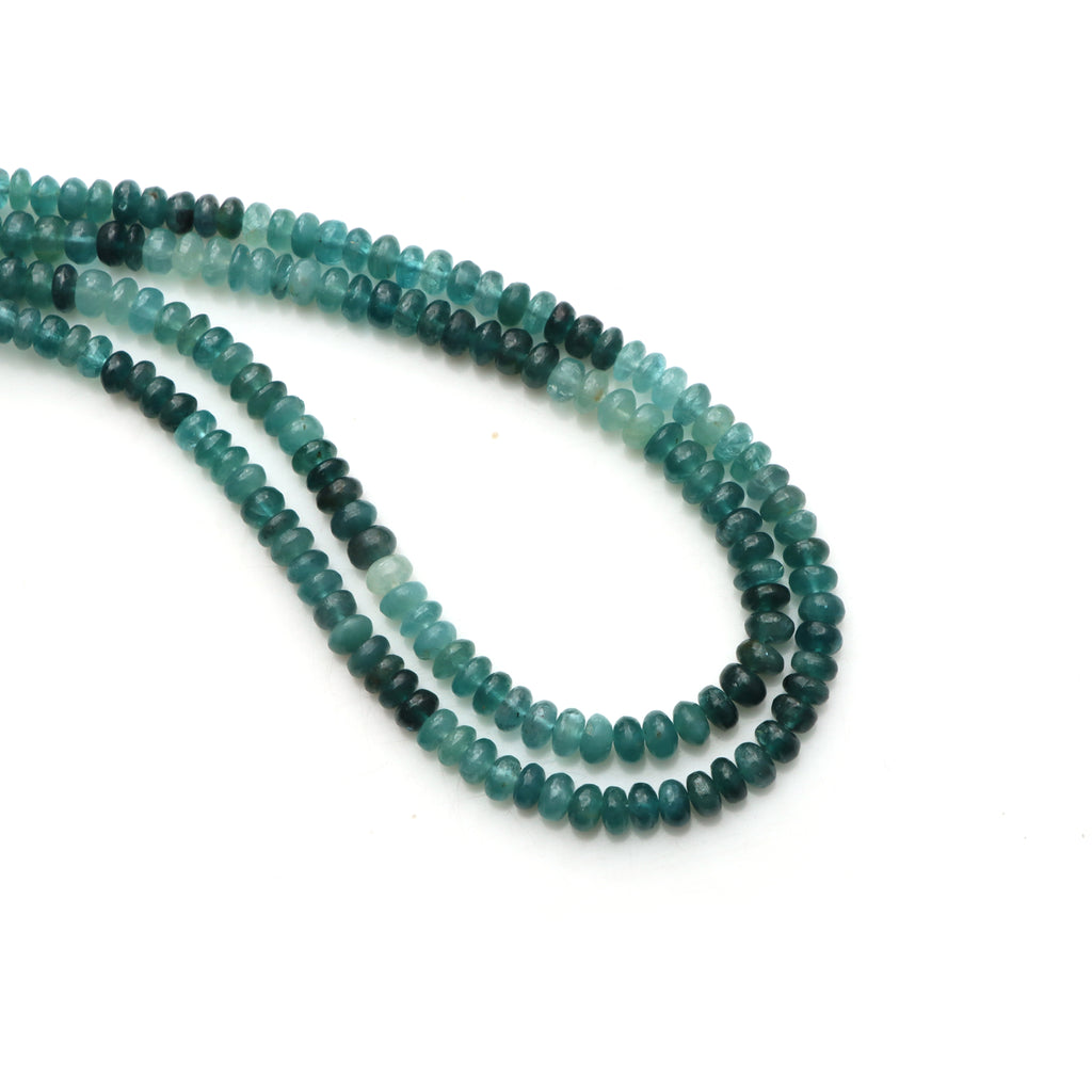 Natural Kornerupine Smooth Rondelle Beads