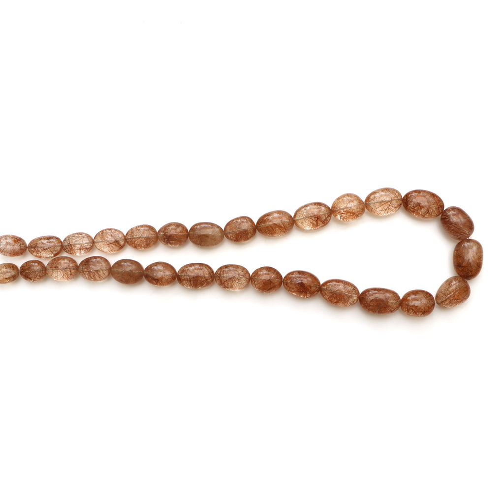 Copper Rutile Smooth Tumble Beads wholesale