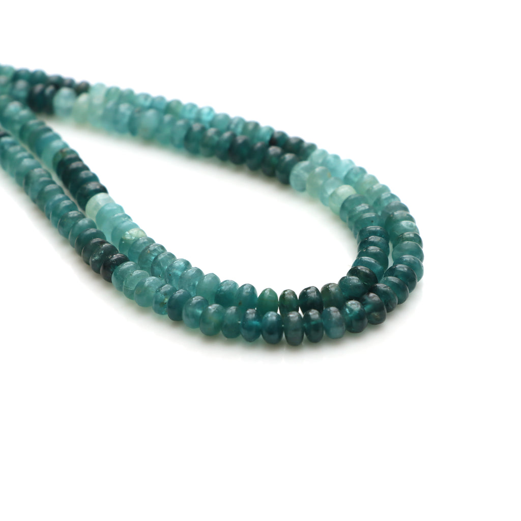 Natural Kornerupine Smooth Rondelle Beads