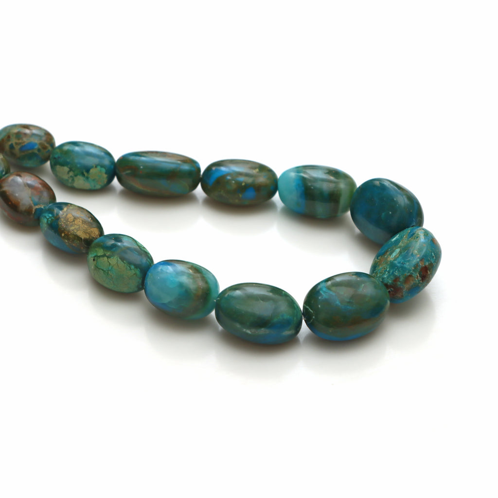 Opalina smooth tumble beads