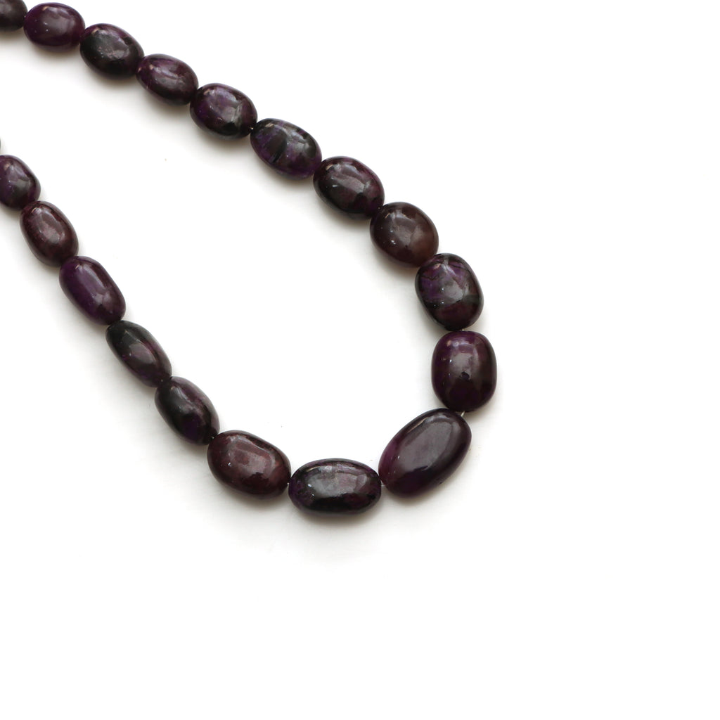 Purple Sugilite Smooth Tumble Beads