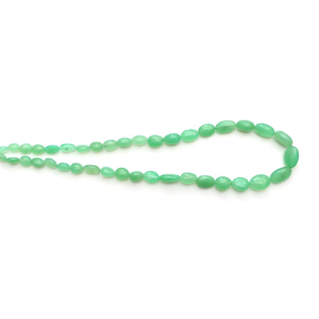 jewelry making Chrysoprase Smooth Tumble Beads