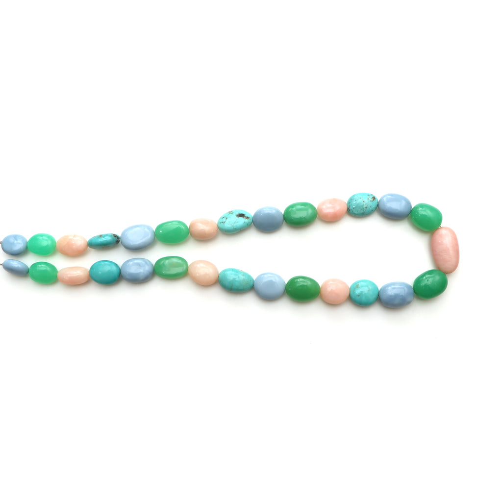 jewelry making Mix Semi Smooth Tumble Beads