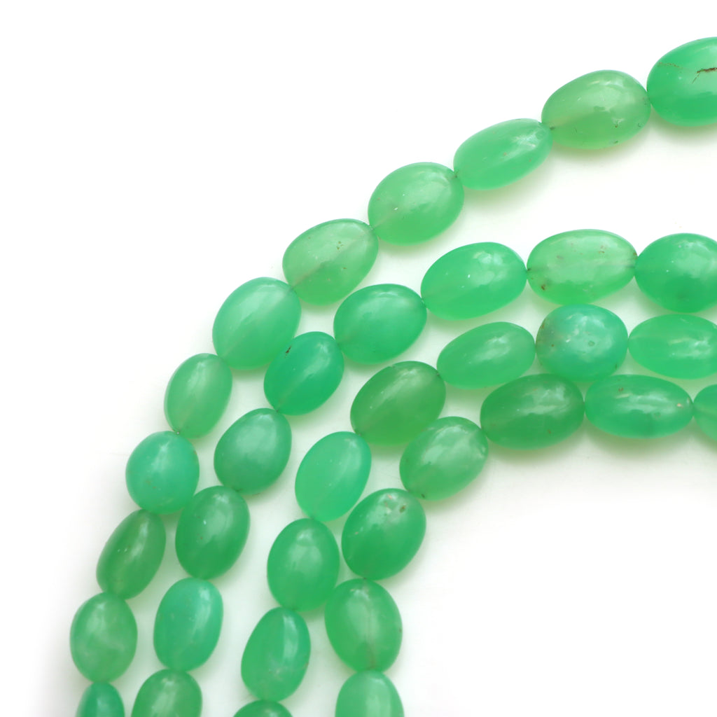 wholesale Jewelry Making Smooth Tumble green Beads