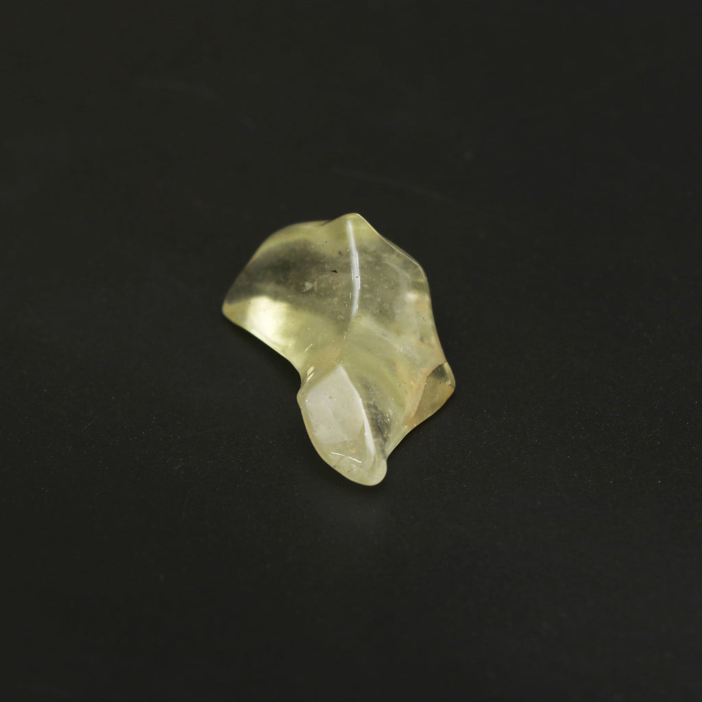 Natural Libyan Desert Glass Smooth Organic Shape Loose Gemstone, 20x36 mm, Libyan Glass Organic Shape Jewelry Making Gemstone, 1 Piece - National Facets, Gemstone Manufacturer, Natural Gemstones, Gemstone Beads