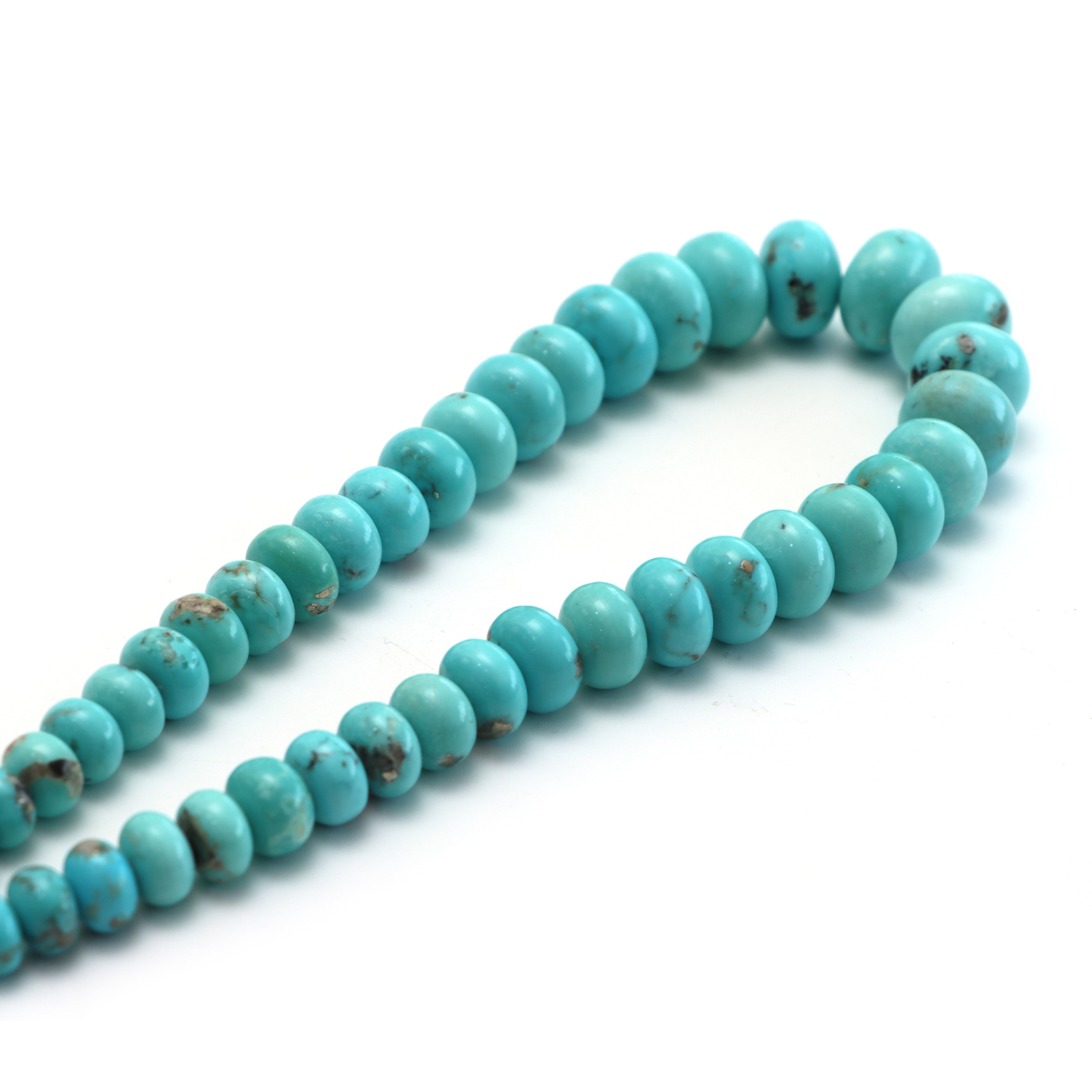 Turquoise Faceted Rondelle Beads, 4.5 mm To 9 mm, Turquoise Jewelry Ma –  National Facets